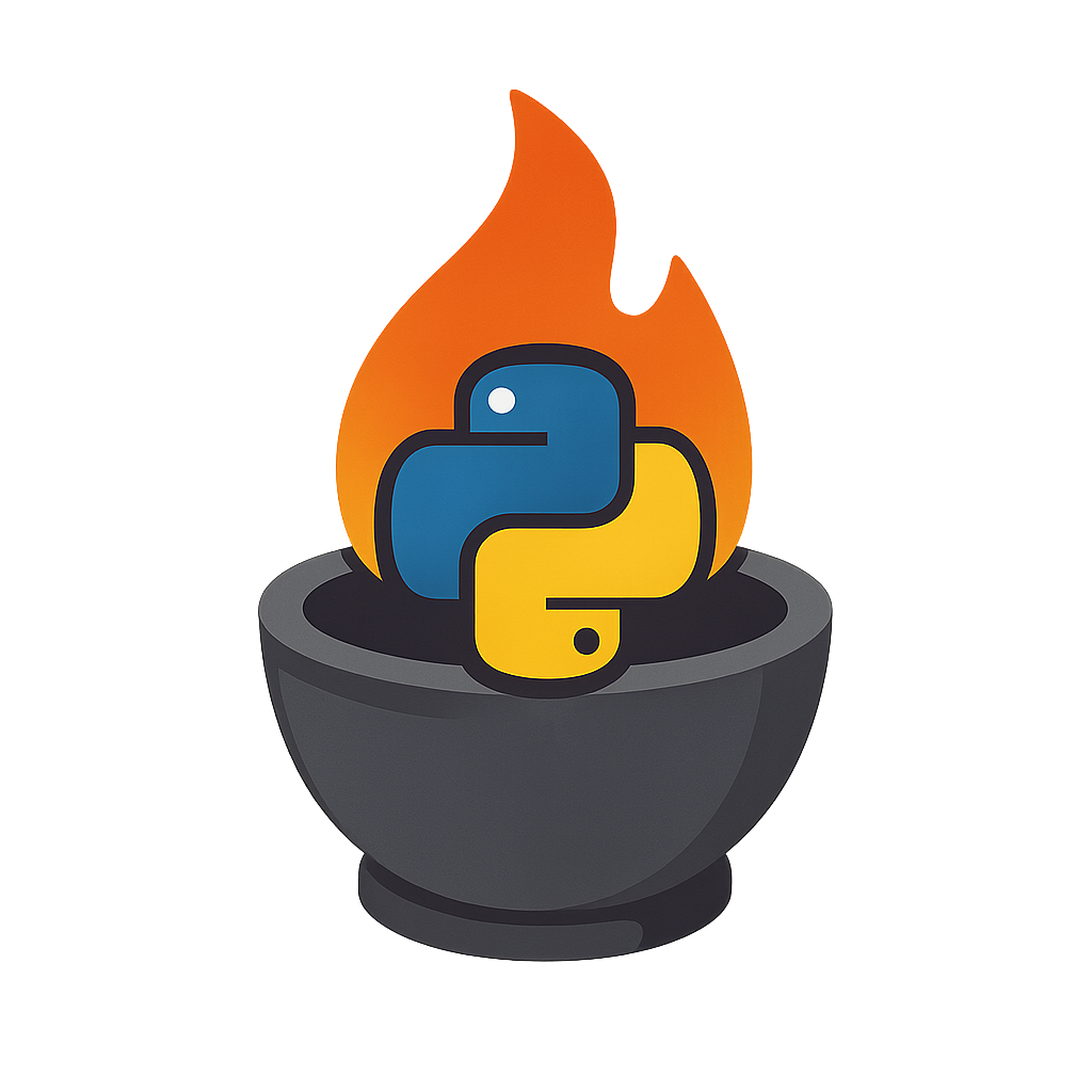 PyCrucible - Main product screenshot demonstrating key features and user interface