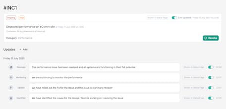 Nudger, uptime monitoring made simple! gallery image