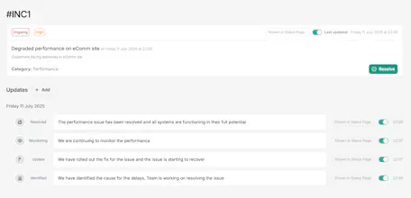 Nudger, uptime monitoring made simple! gallery image