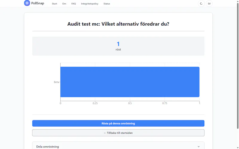 PollSnap screenshot 2