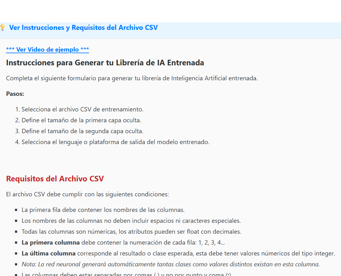 IA Generador neural network library gallery image