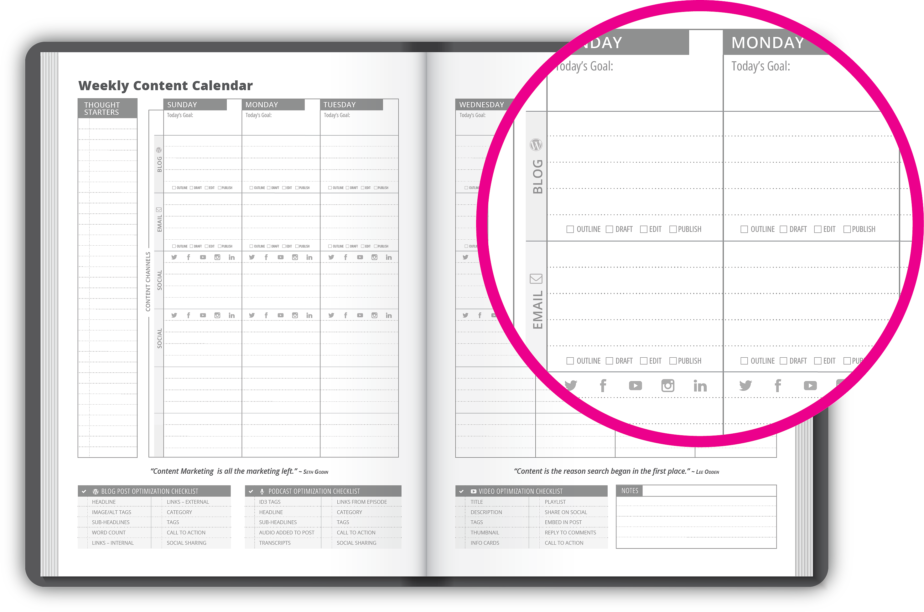 Content Creators Planner gallery image