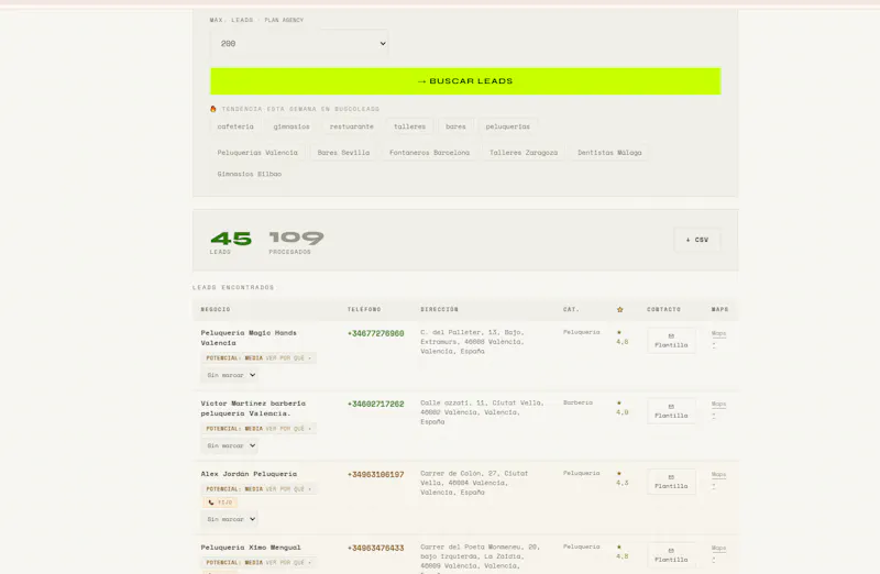 BuscoLeads screenshot 4