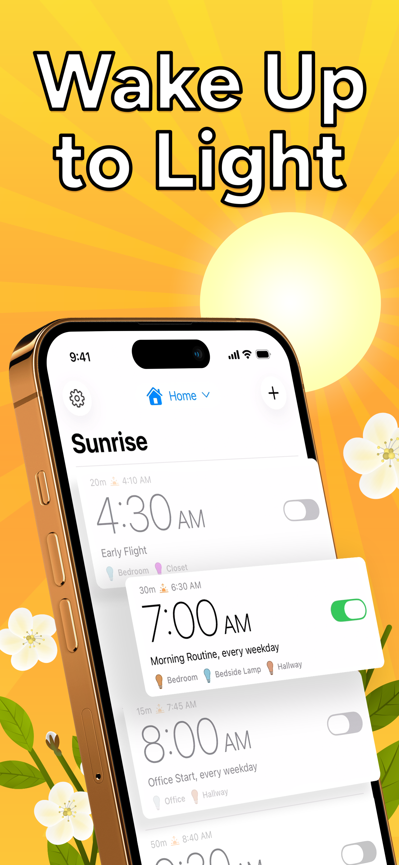 Sunrise Alarm for Smart Lights gallery image