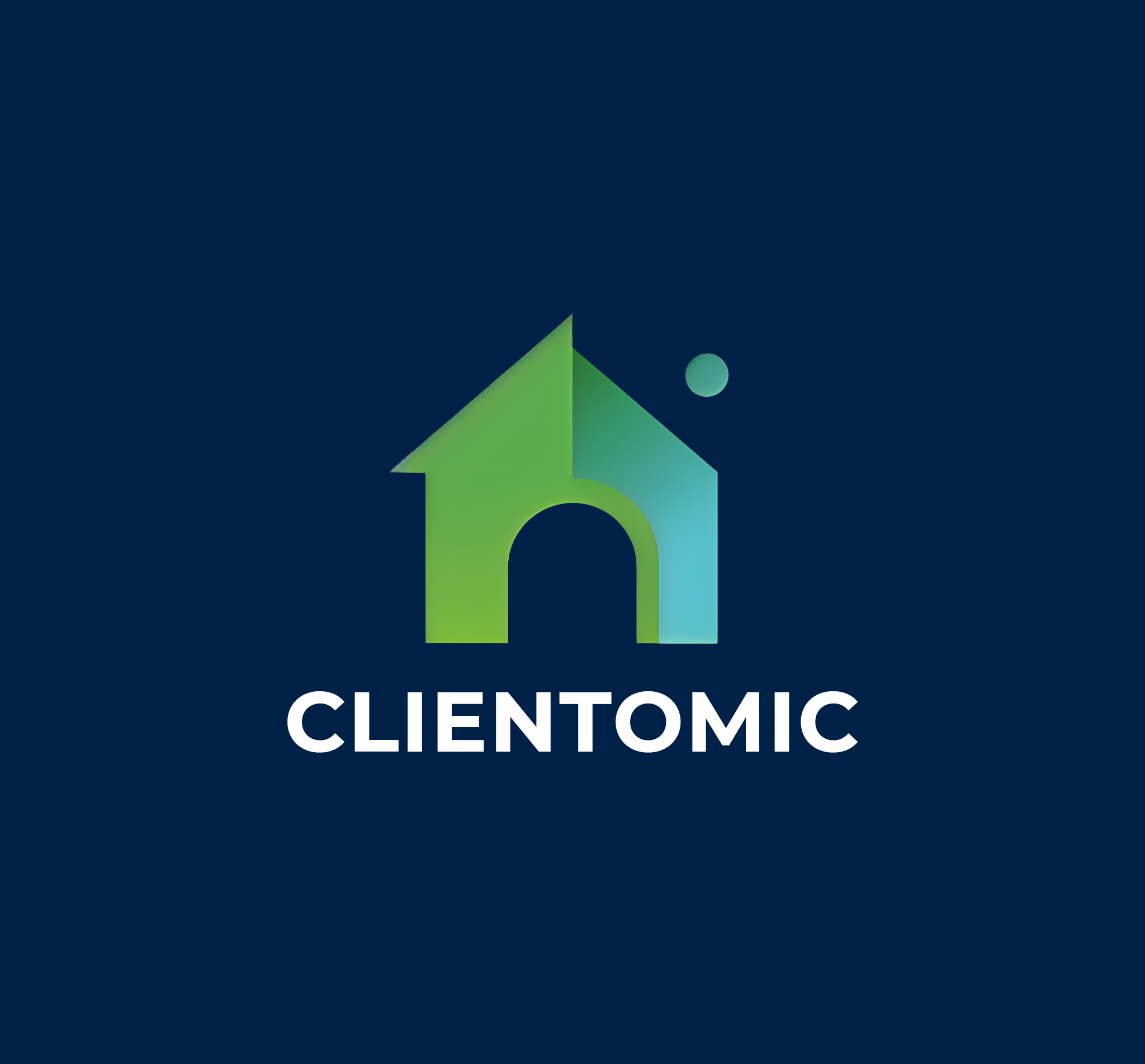 Clientomic  - Product Hunt launch logo and brand identity
