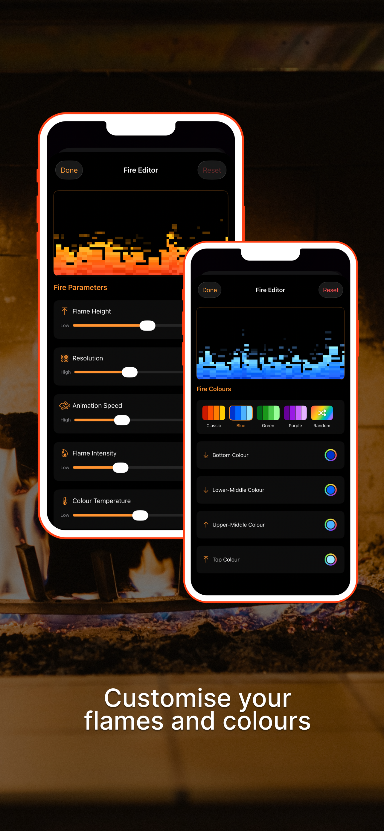 Fireplace: for your phone/watch - Screenshot 2 preview