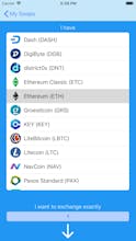 Swap Cryptocurrency for iPhone & iPad gallery image