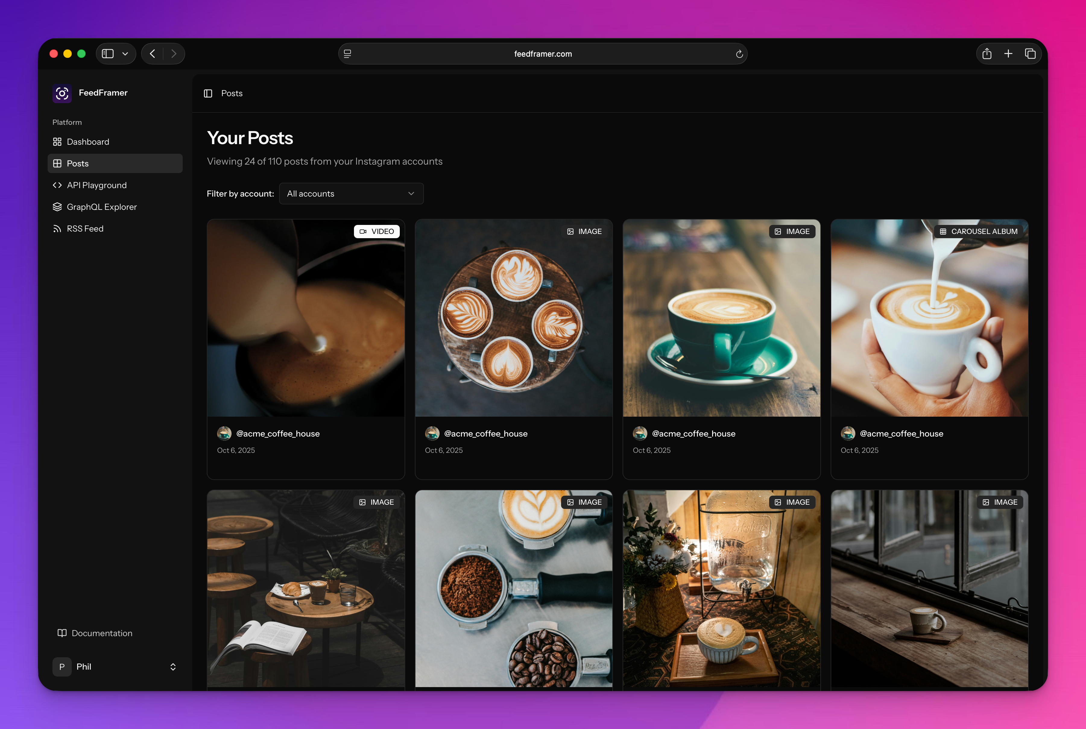 Feedframer gallery image