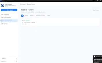 Icon Keeper Desktop Layout Restore gallery image