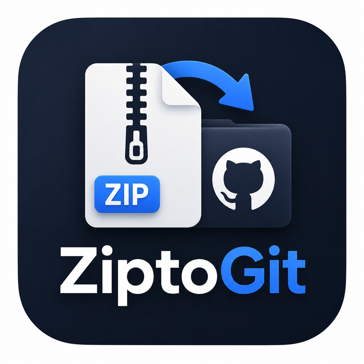 ZiptoGit