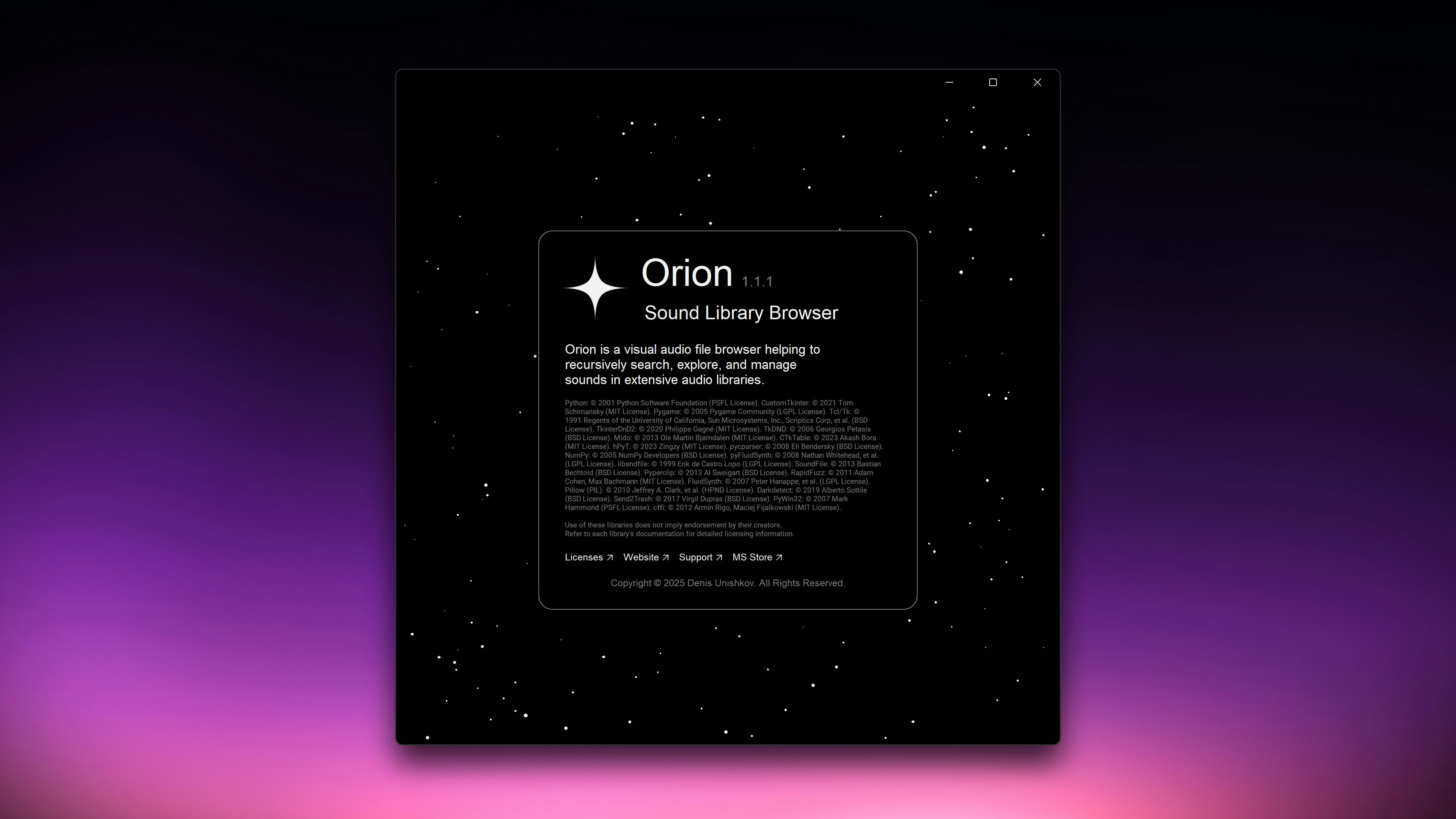 Orion gallery image
