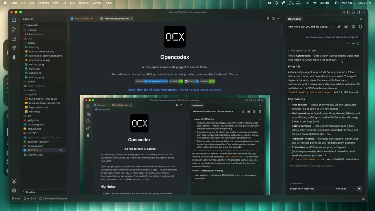 Opencodex gallery image