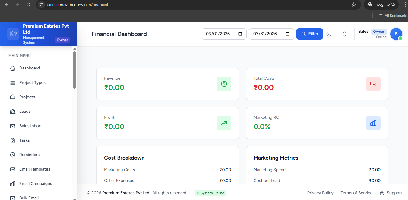 Premium Estates CRM gallery image