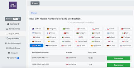 Virtnumber gallery image