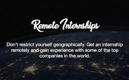 Remote Internships media 2