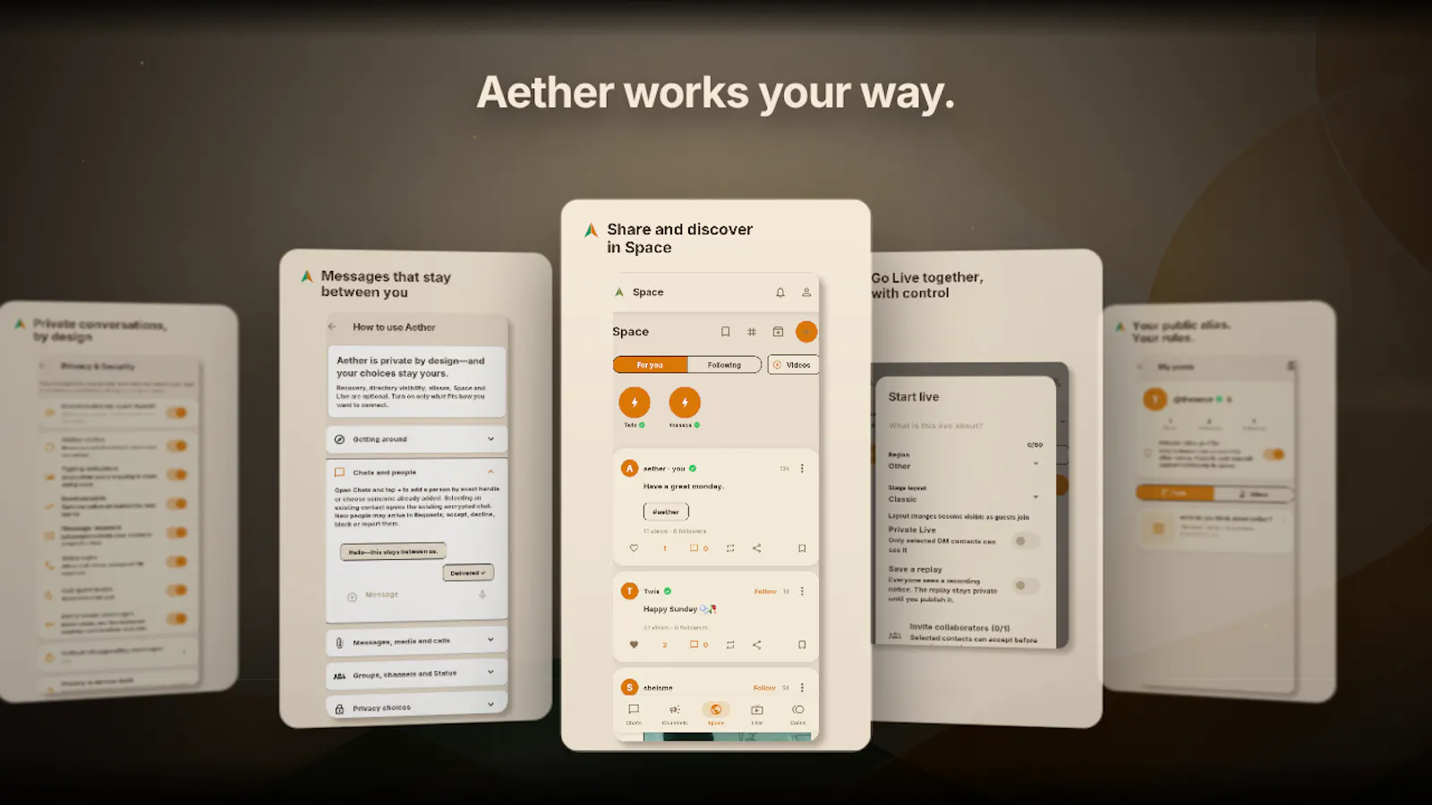 Aether screenshot 3