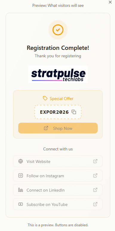Gold Fish - Exhibition Visitor - Screenshot 3 showing product features and functionality