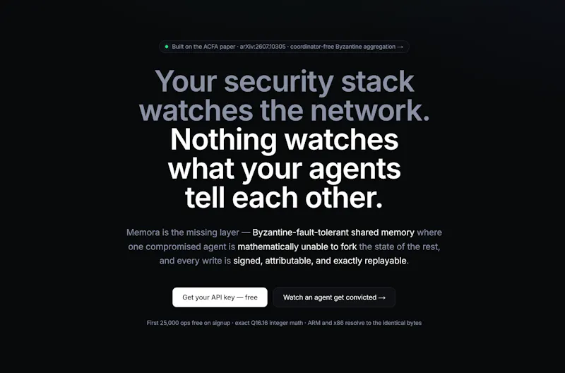 Memora-Swarm screenshot 2