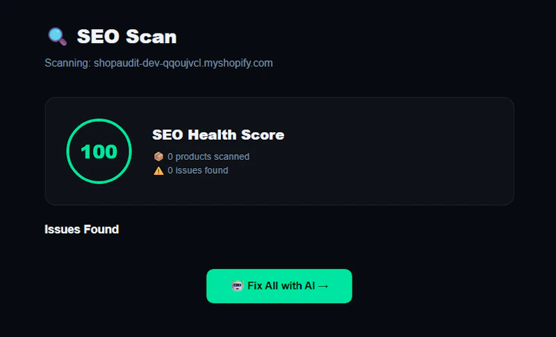 ShopAudit AI screenshot 2