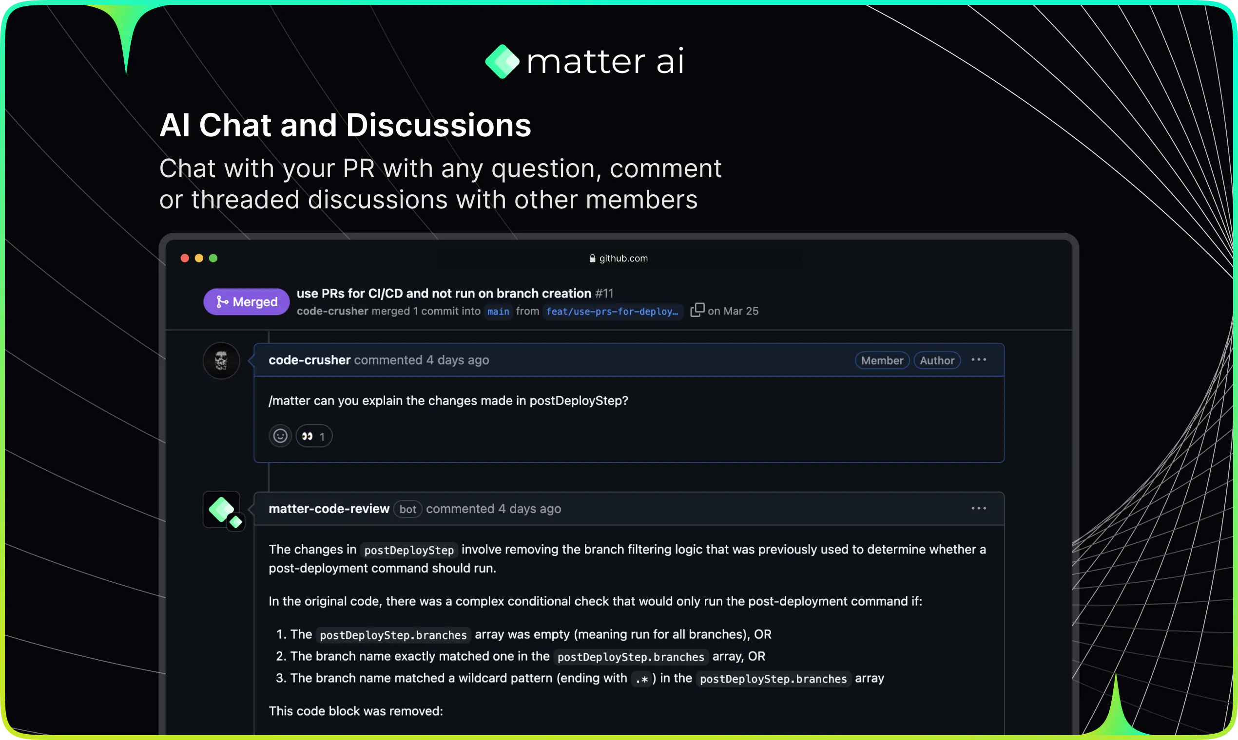AI Code Reviews by MatterAI: The most advanced Agentic AI Code reviews ...