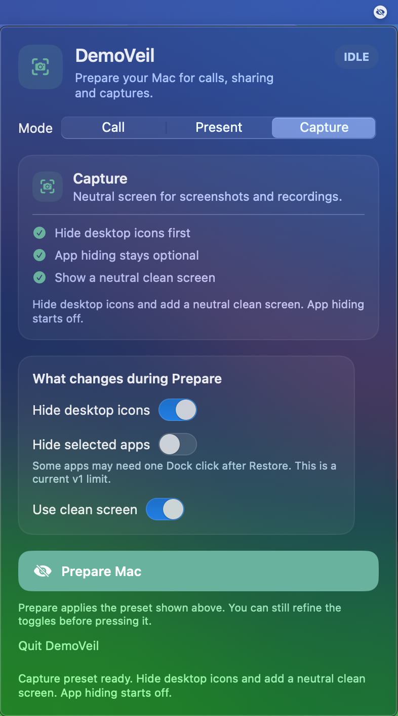 DemoVeil gallery image
