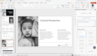 ChatGPT for PowerPoint gallery image