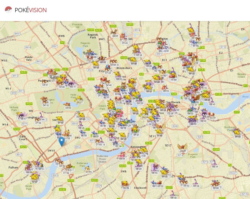 PokéVision gallery image