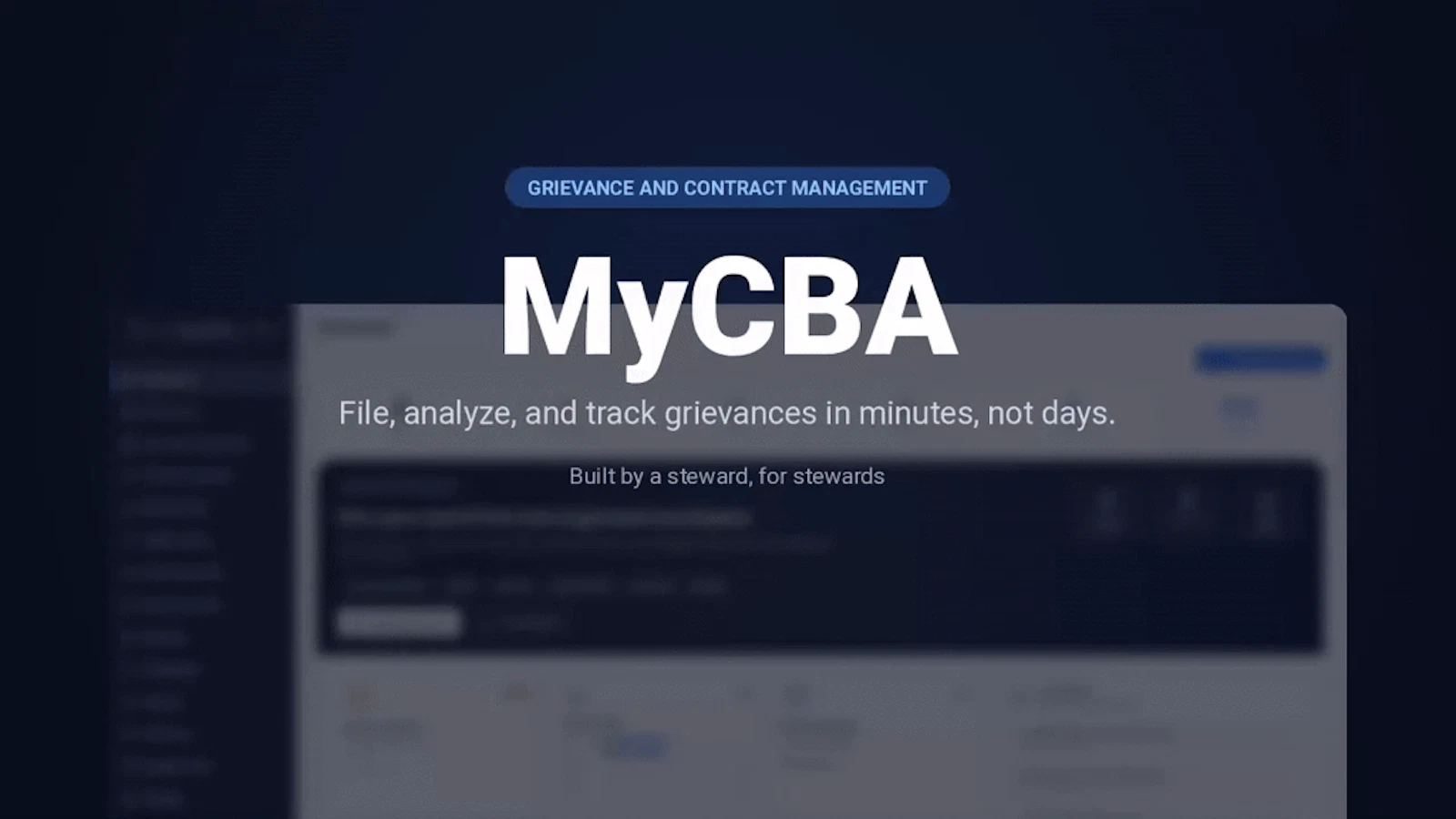 MyCBA screenshot 1 (video preview)