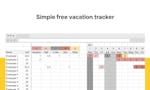 Free vacation tracker for 2020 image