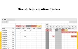 Free vacation tracker for 2020 media 1