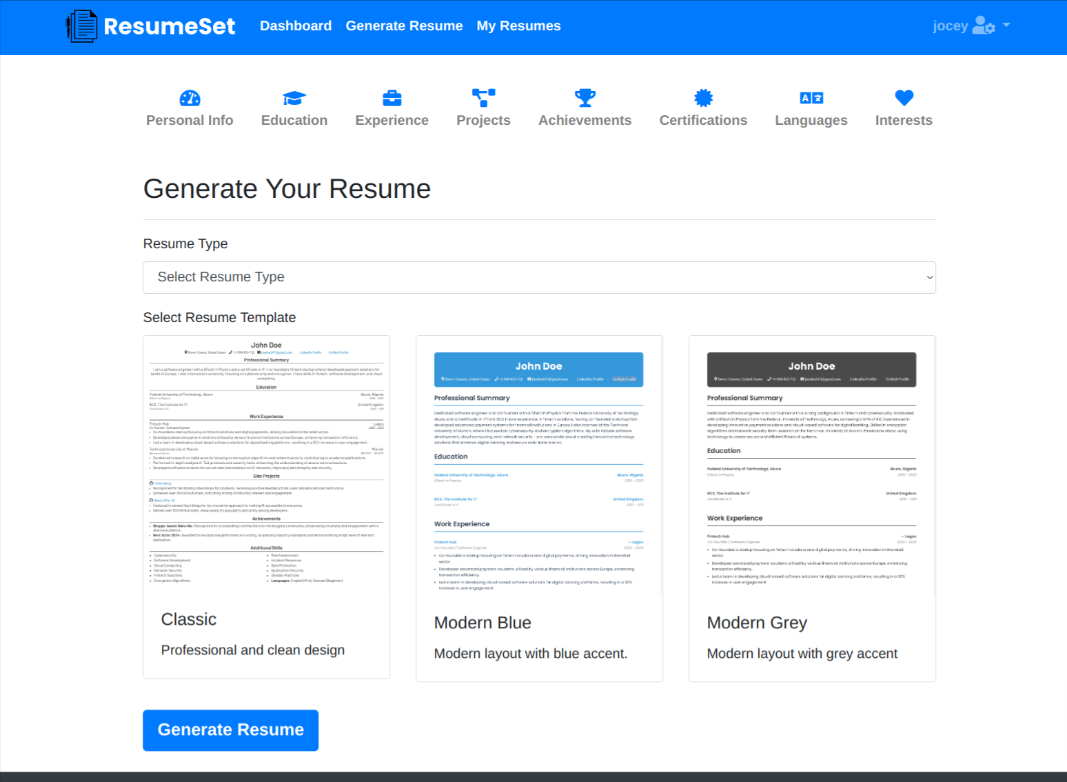 Resumeset - AI özel özgeçmiş üreticisi - Herhangi bir iş bağlantısını AI ile özel bir özgeçmişe dönüştürün medya 3