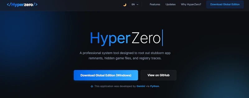 HyperZero screenshot 2