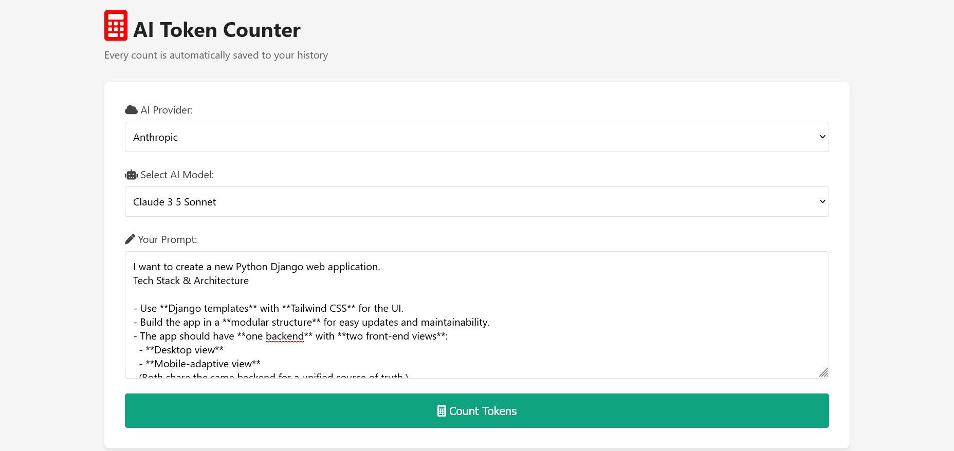 Token Counter Pro gallery image