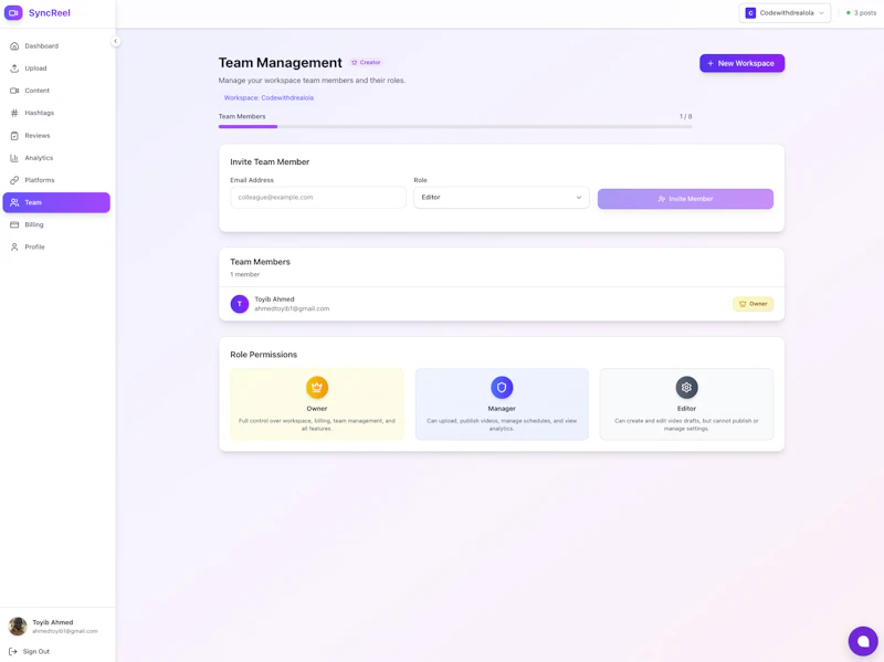 SyncReel.io screenshot 7