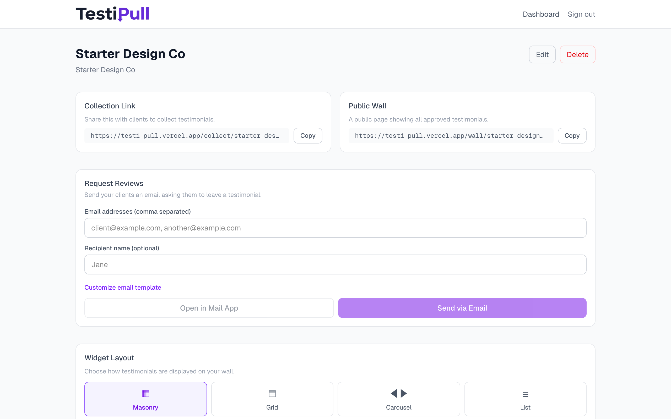 TestiPull gallery image