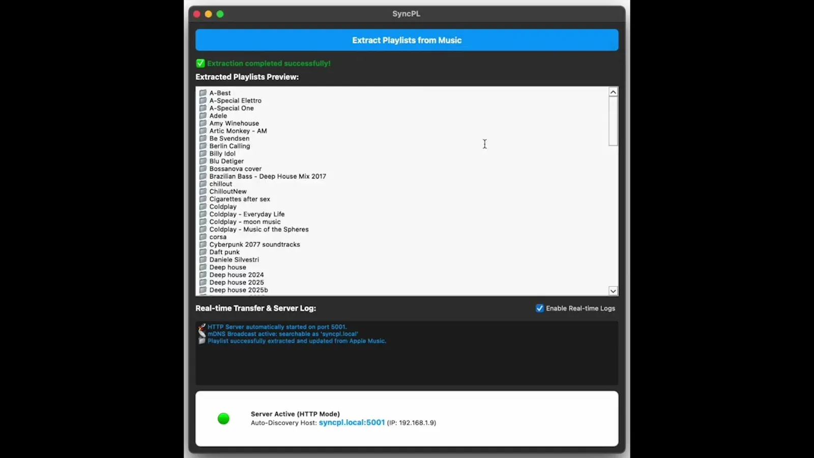 SyncPL screenshot 1 (video preview)