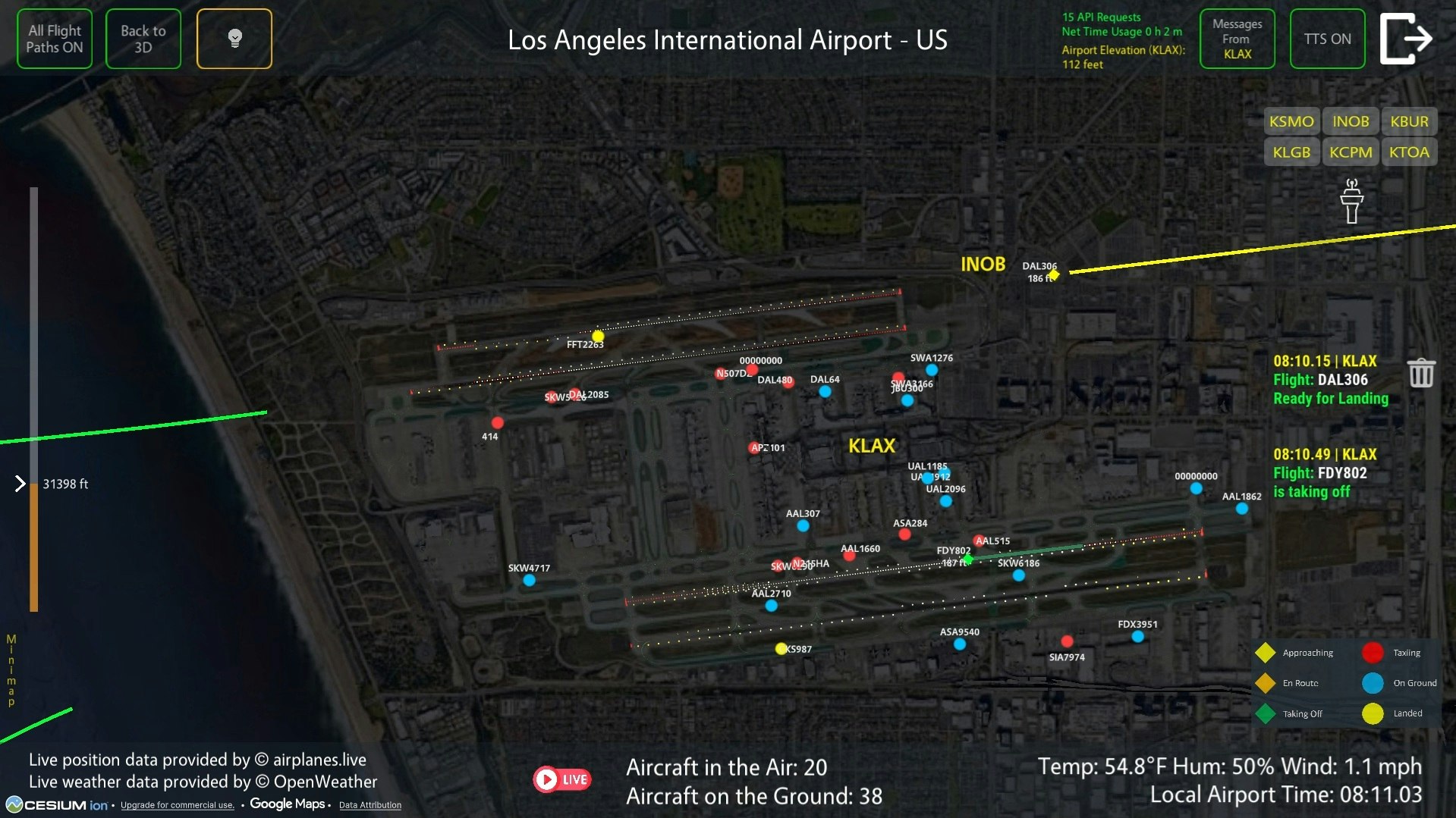 Airport Live Traffic Viewer gallery image