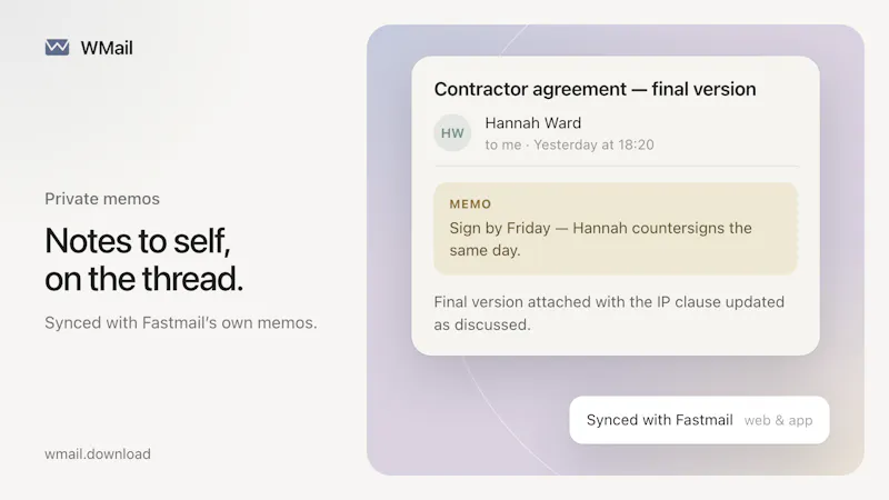WMail screenshot 3