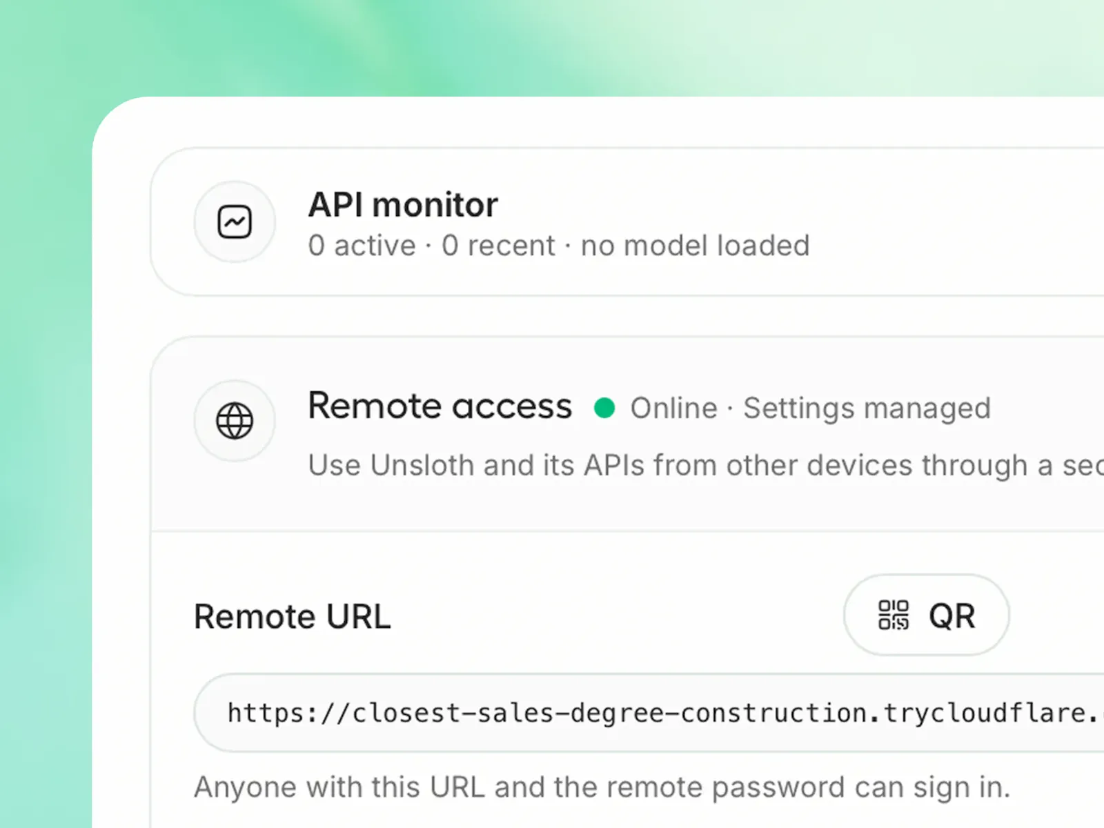 Unsloth Desktop screenshot 3