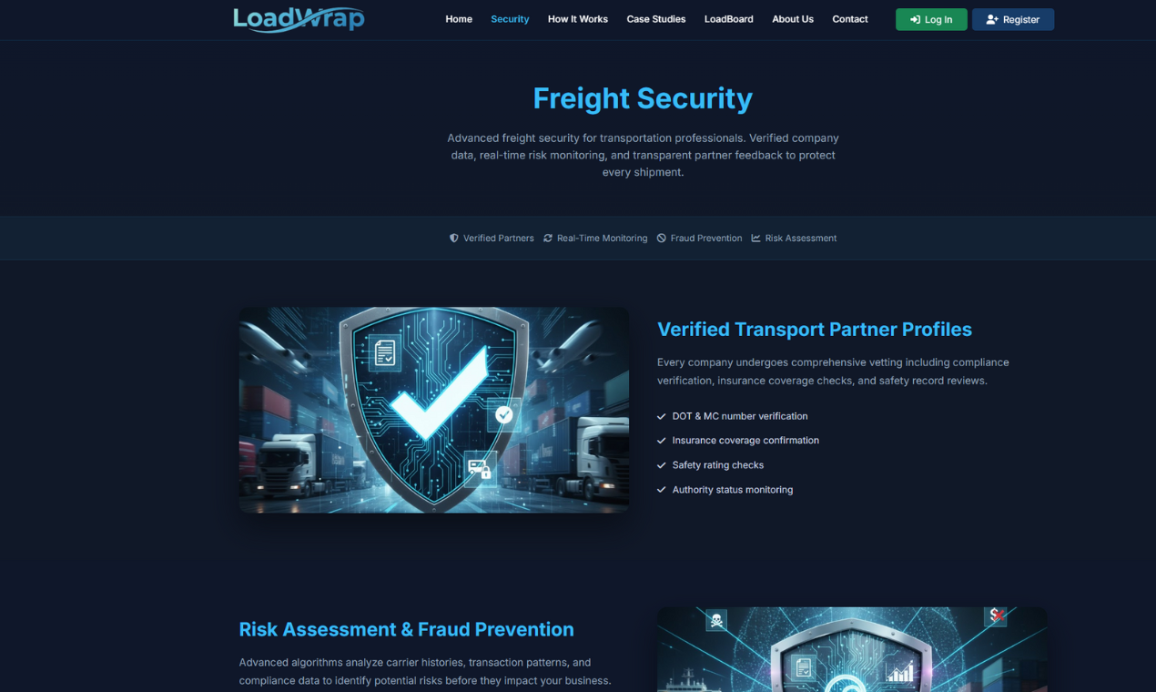 LoadWrap - Screenshot 3 showing product features and functionality