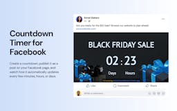 Facebook Countdown Timer App media 1