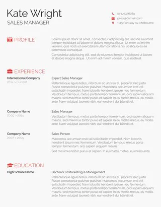 30+ Free Resume Templates