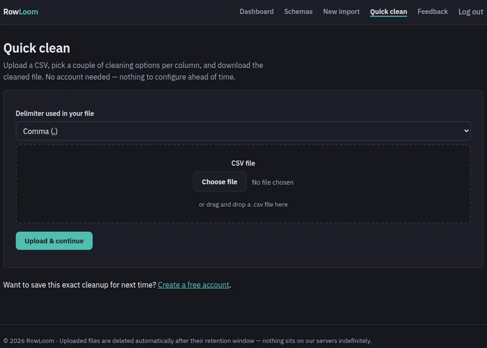RowLoom screenshot 3