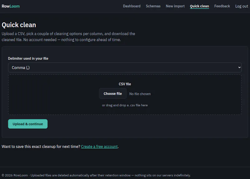 RowLoom screenshot 3