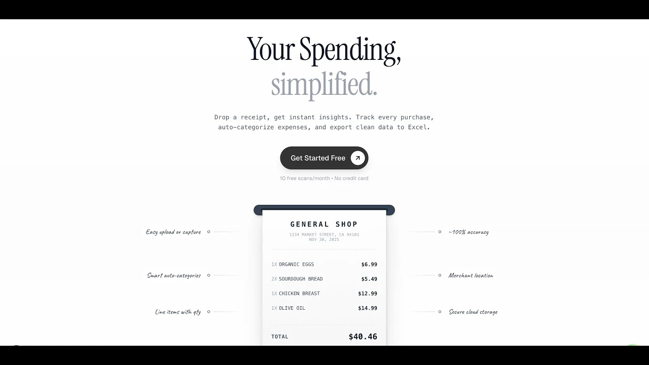 startuptile SpendLog-See exactly what you bought not just what you spent.