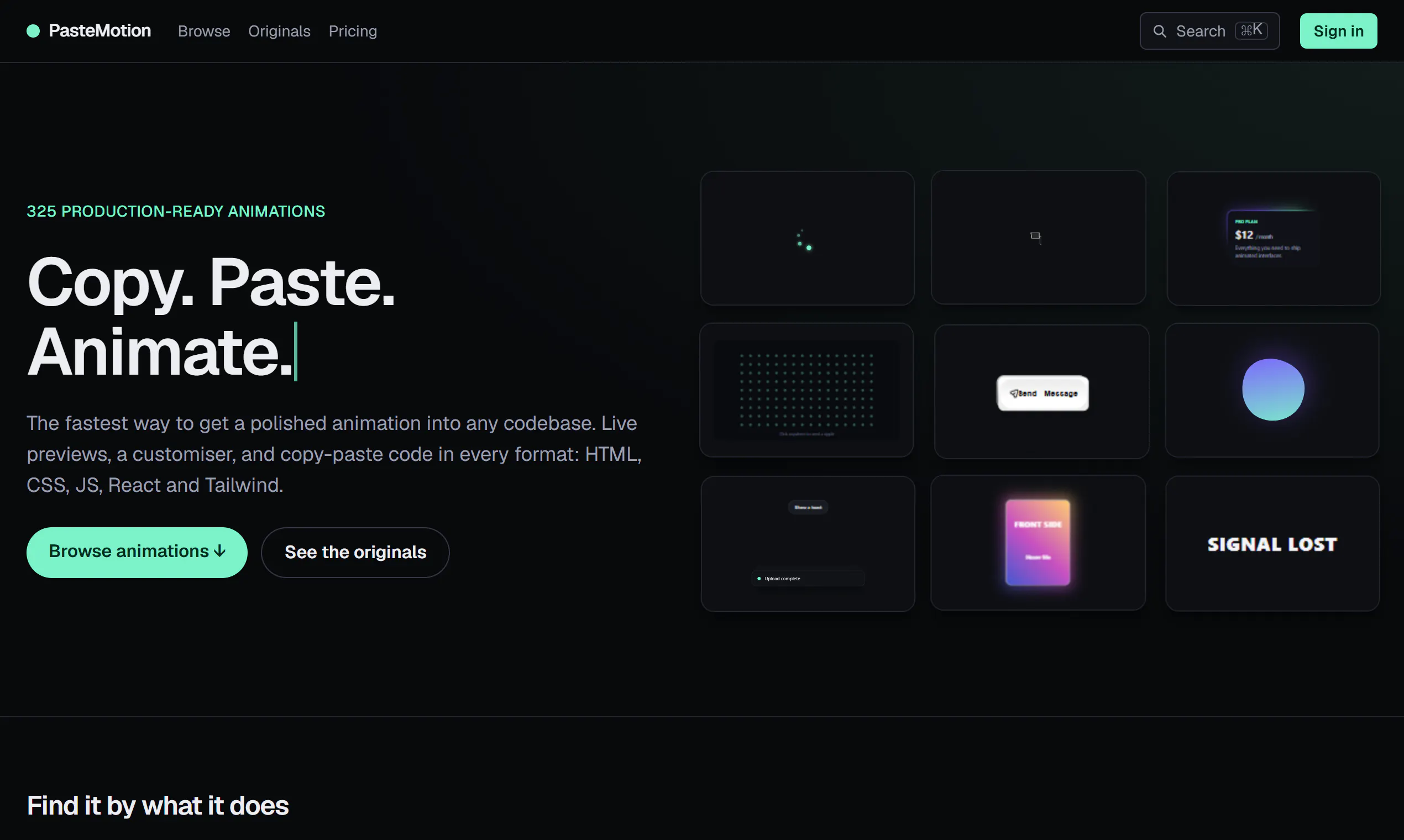 PasteMotion gallery image