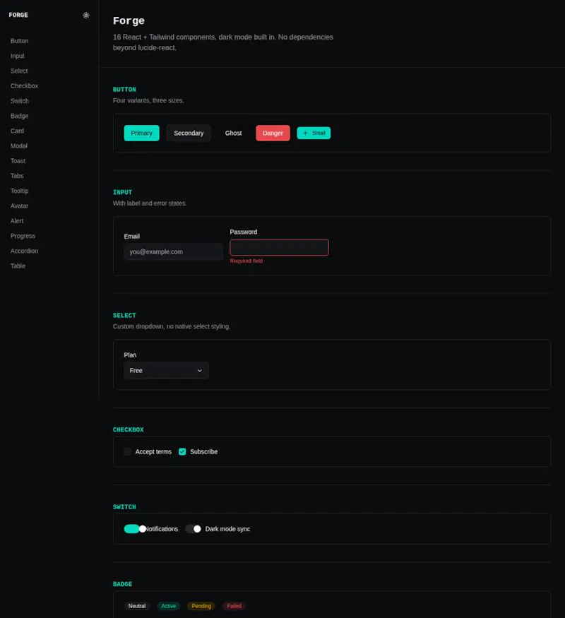 Forge screenshot 2