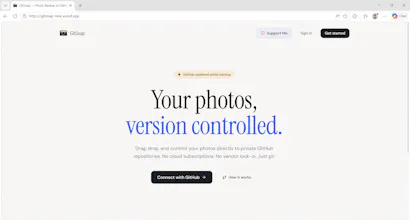 GitSnap — Photo Backup to GitHub, free. gallery image