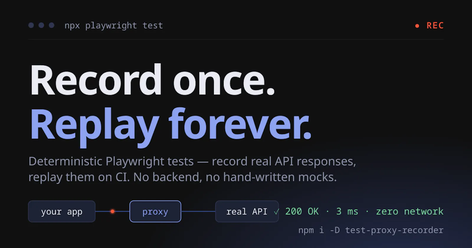 test-proxy-recorder screenshot 1