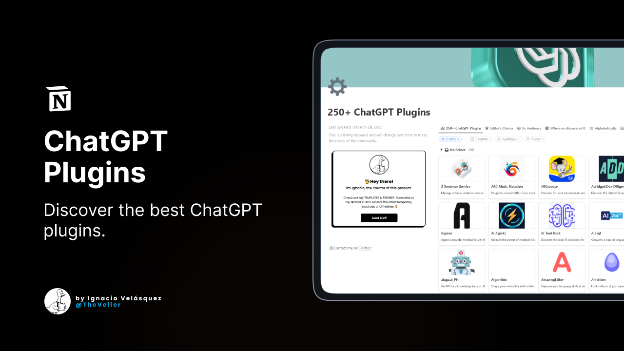 250 Chatgpt 플러그인 - 한 곳에서 최고의 chatgpt 플러그인을 발견하십시오 미디어 3